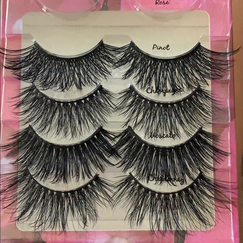 3D Silk Extra Long Eyelashes 4piece